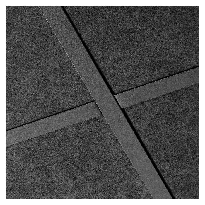 Подвесная плита Ecophone Фокус A  черная матовая Подвесная плита Ecophone Фокус A  черная матовая