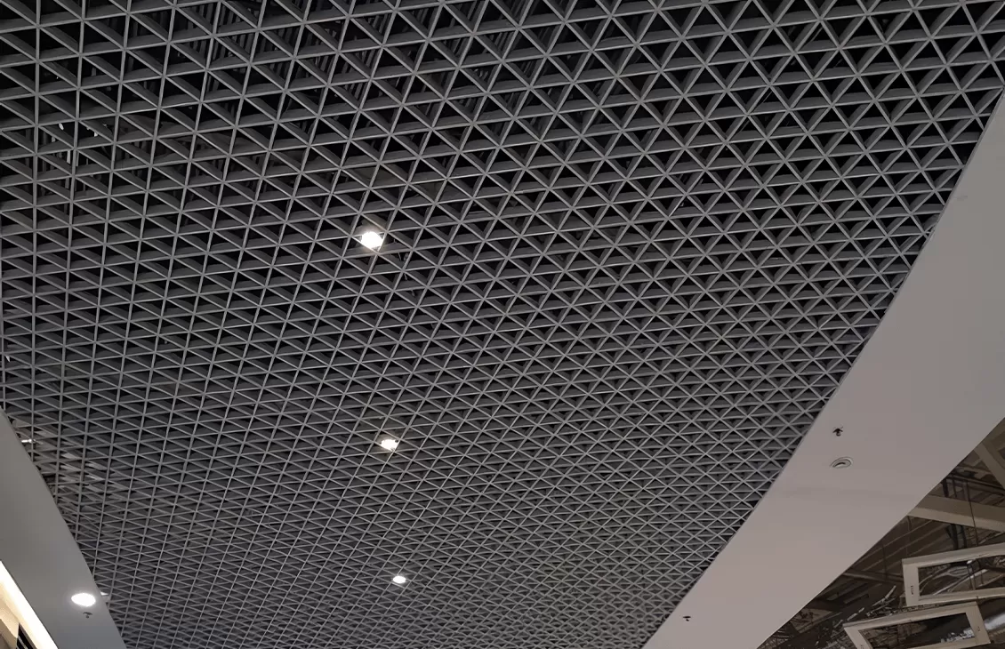 Грильято Треугольное ячейка 150х150х150 мм Грильято Треугольное ячейка 150х150х150 мм